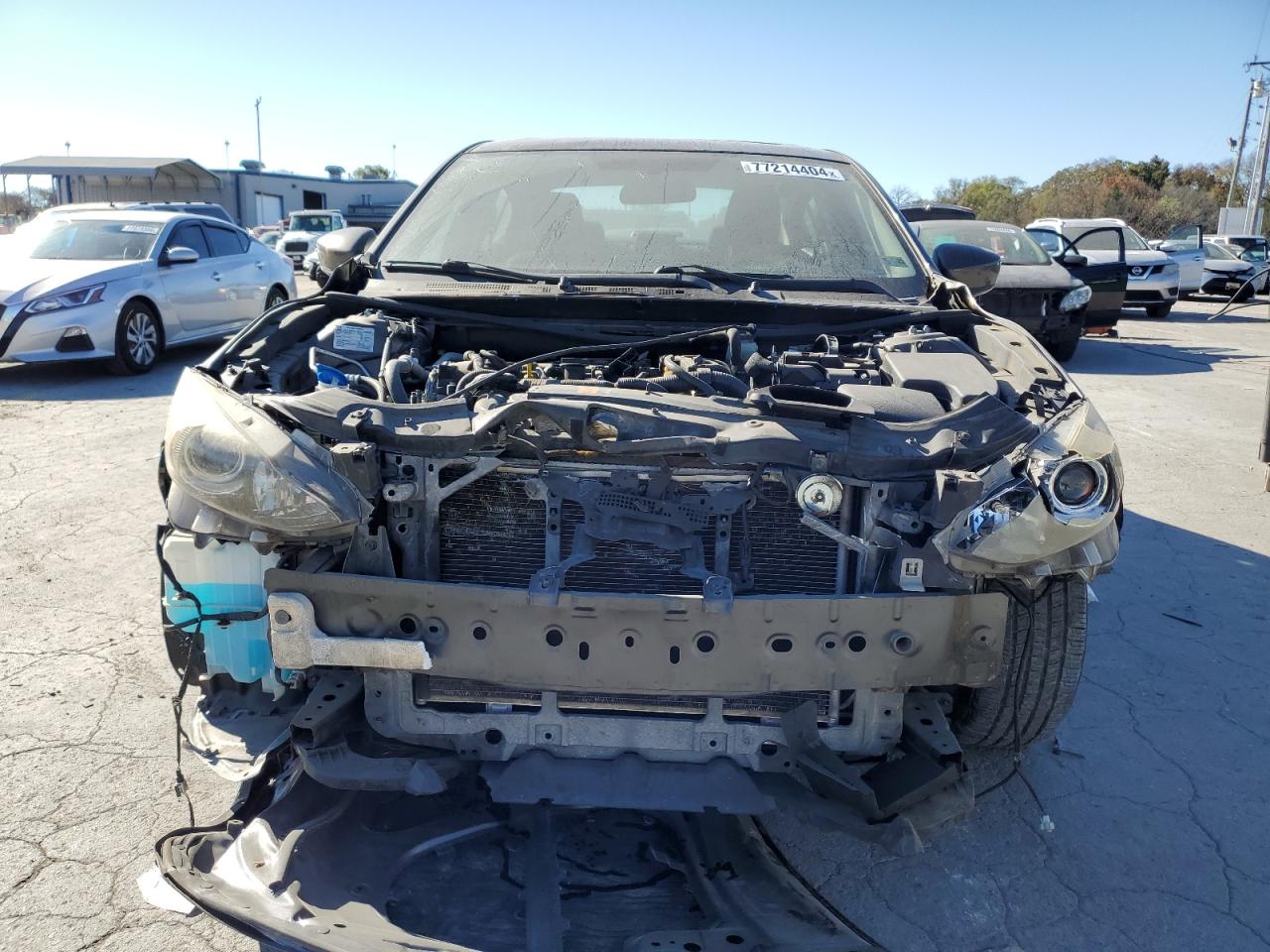 2014 Mazda 3 VIN JM1BM1V72E1147804 Copart auction photo, front end damage thumbnail 5