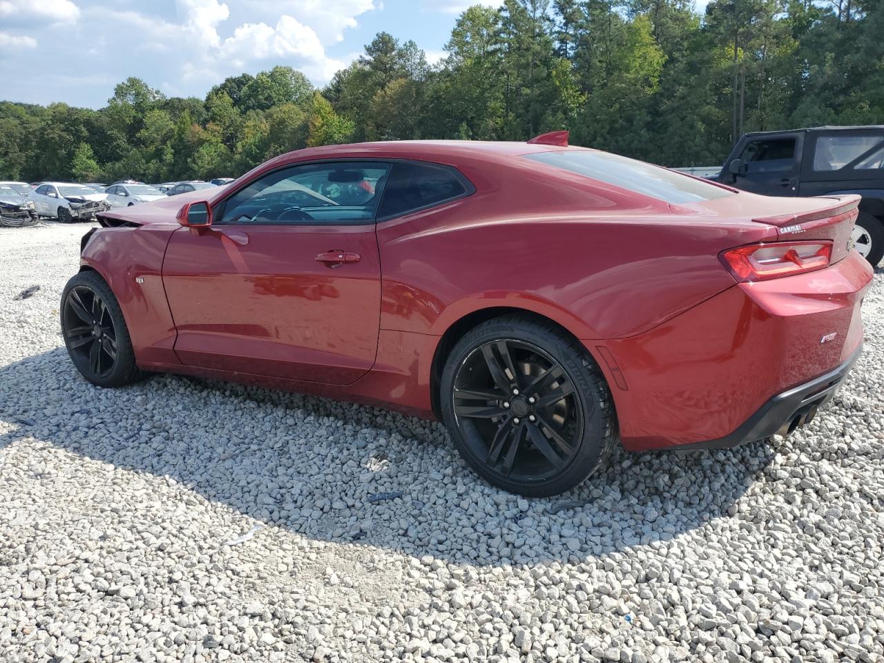 2017 Chevrolet Camaro VIN 1G1FB1RS7H0109221 Copart auction photo, front end / side damage thumbnail 2
