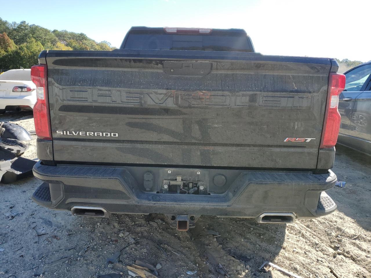 2021 Chevrolet Silverado VIN 3GCUYEETXMG319871 Copart auction photo, side / rear end damage thumbnail 6