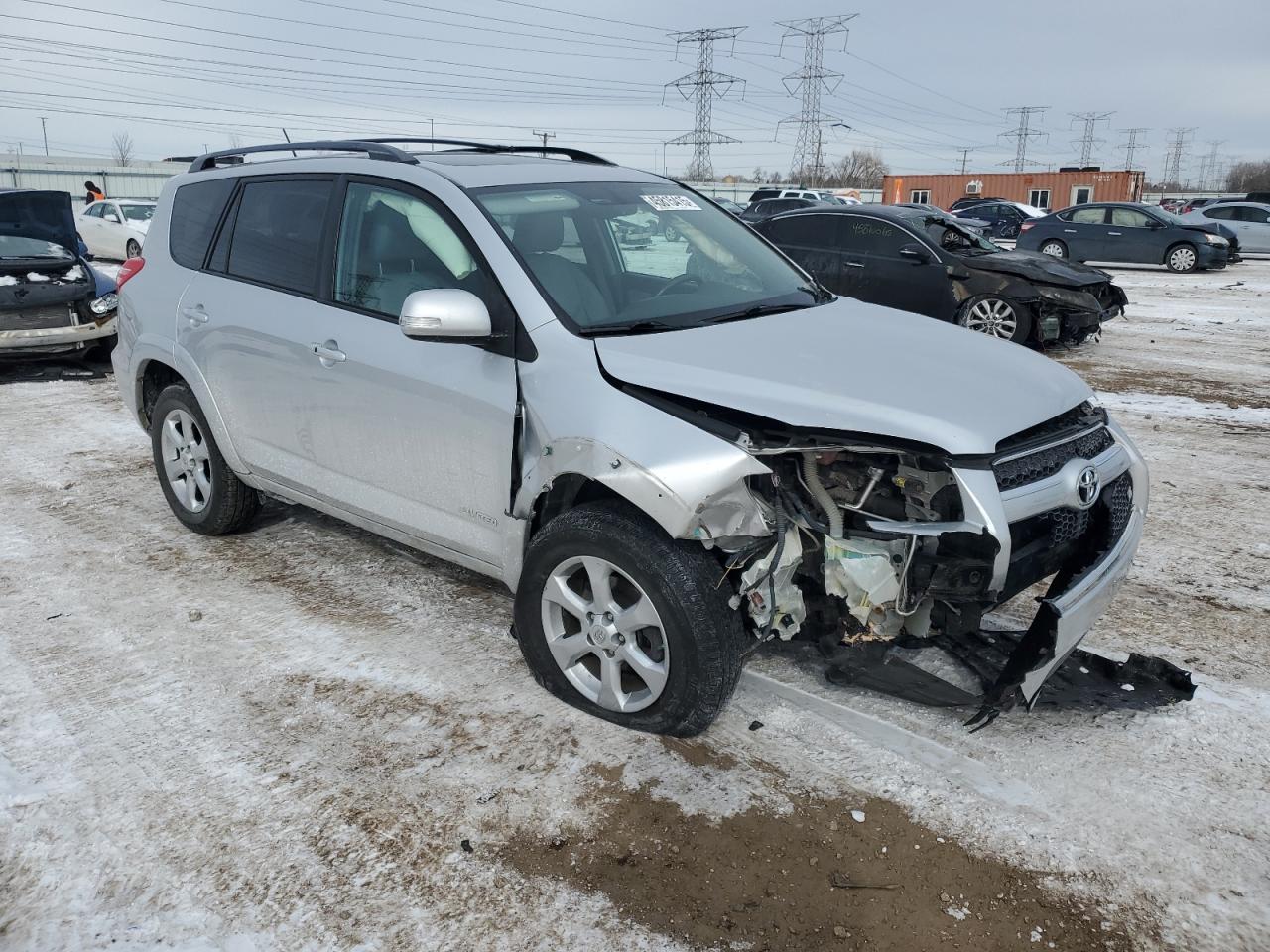 2009 Toyota RAV 4 VIN 2T3BK31V39W011002 Copart auction photo, front end / side damage thumbnail 4