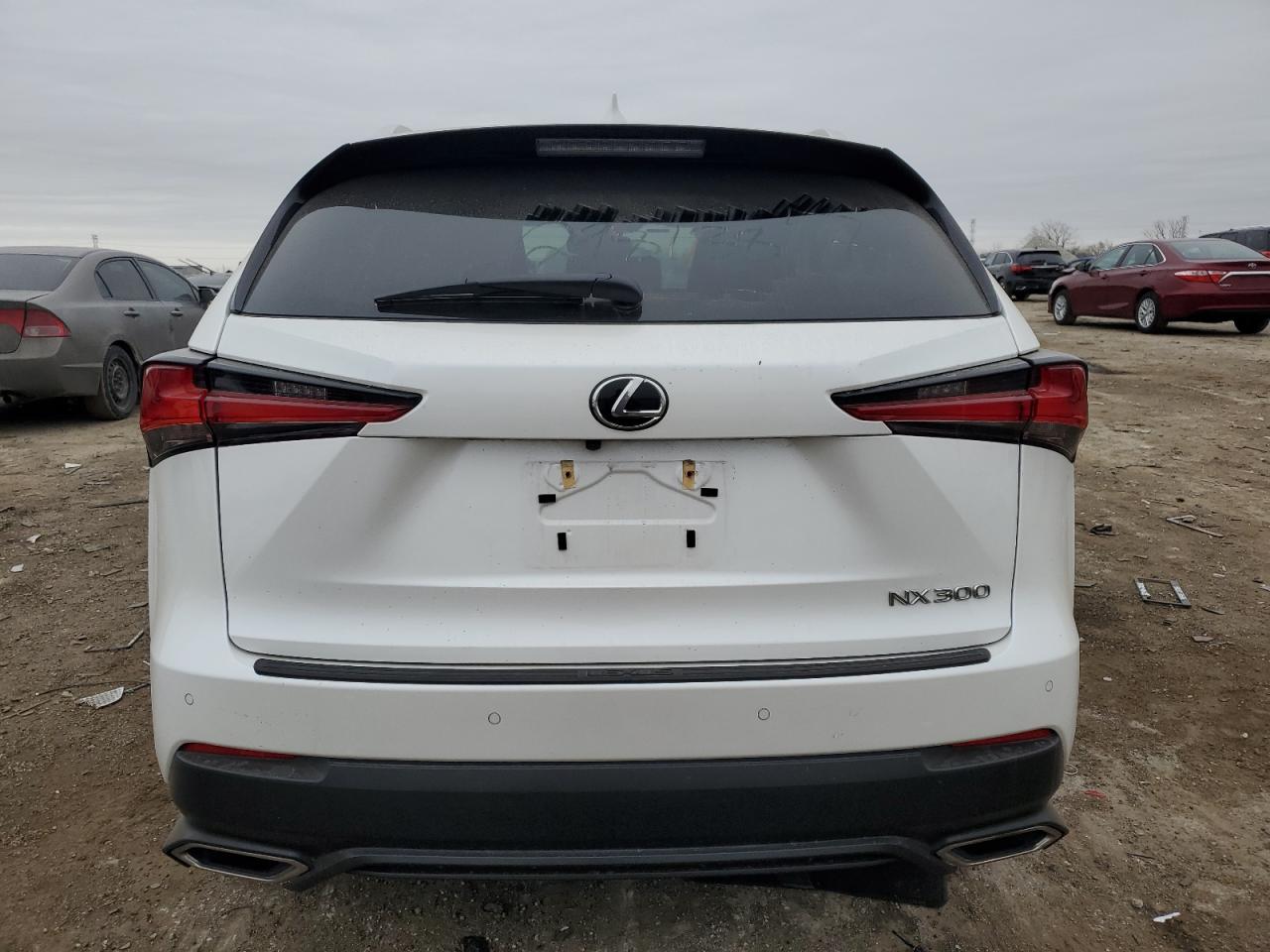 2019 Lexus NX VIN JTJBARBZ5K2216128 Copart auction photo, side damage thumbnail 6