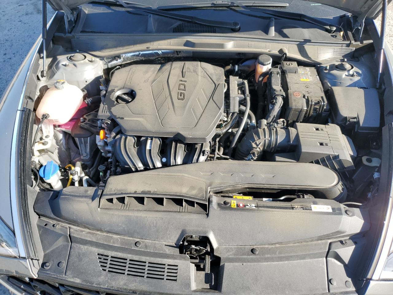 2023 Hyundai Sonata VIN KMHL14JA5PA288316 Copart auction photo, rear end damage thumbnail 12