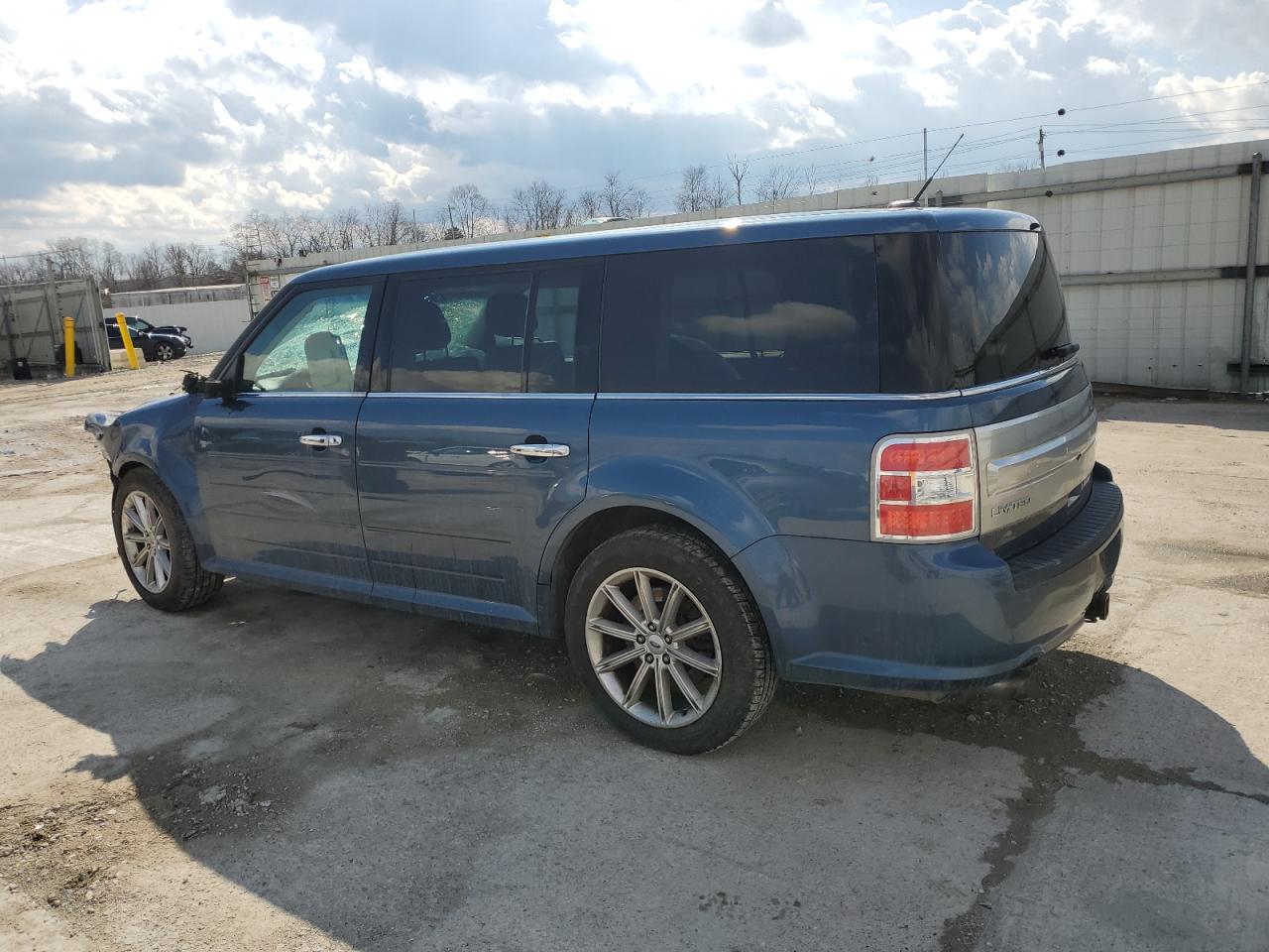 2019 Ford Flex VIN 2FMGK5D82KBA08801 Copart auction photo, front end / side damage thumbnail 2