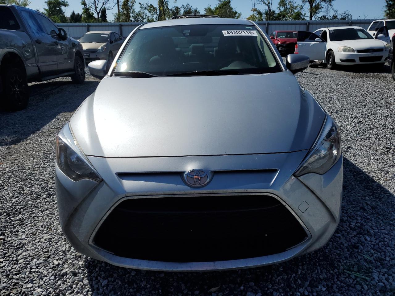 2019 Toyota Yaris VIN 3MYDLBYVXKY520060 Copart auction photo, rear end damage thumbnail 5