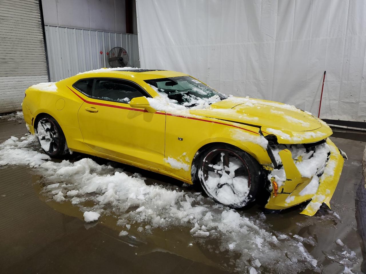 2018 Chevrolet Camaro VIN 1G1FB1RS9J0113003 Copart auction photo, front end damage thumbnail 4