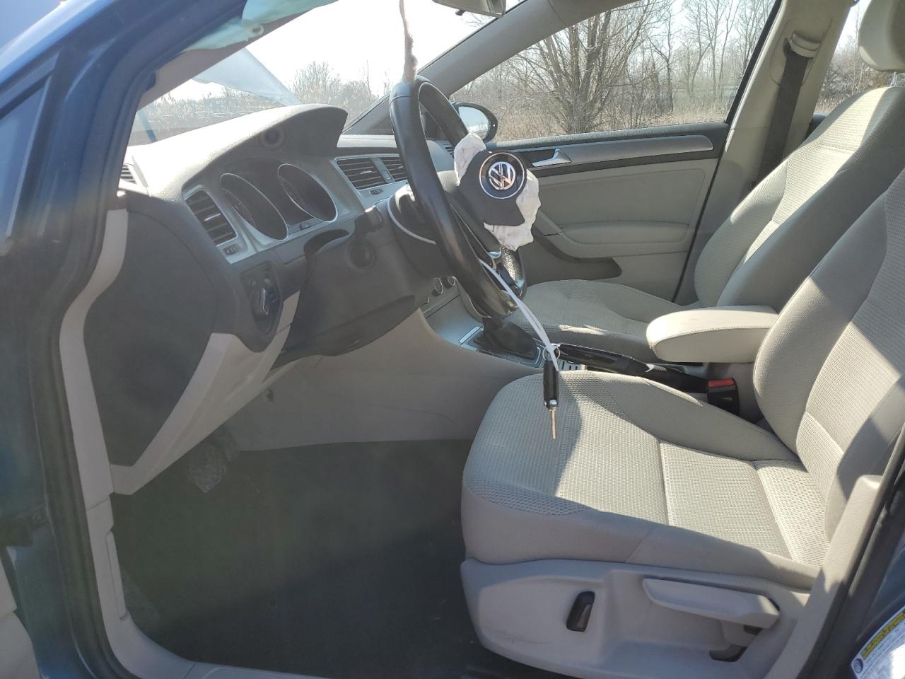 2017 Volkswagen Golf VIN 3VW217AU4HM016580 Copart auction photo, front end damage thumbnail 7