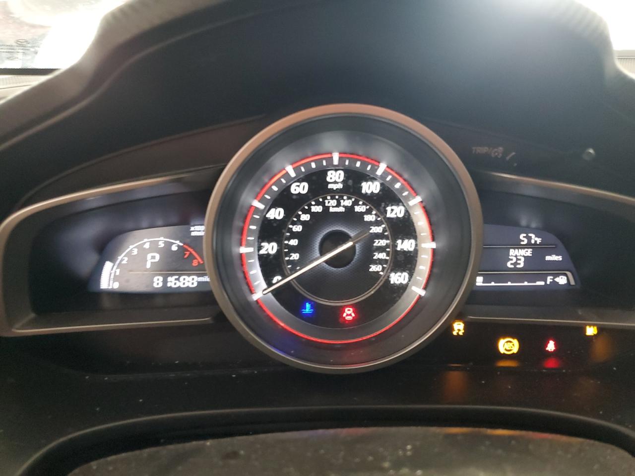 2015 Mazda 3 VIN 3MZBM1U74FM185358 Copart auction photo, front end / rear end damage thumbnail 9