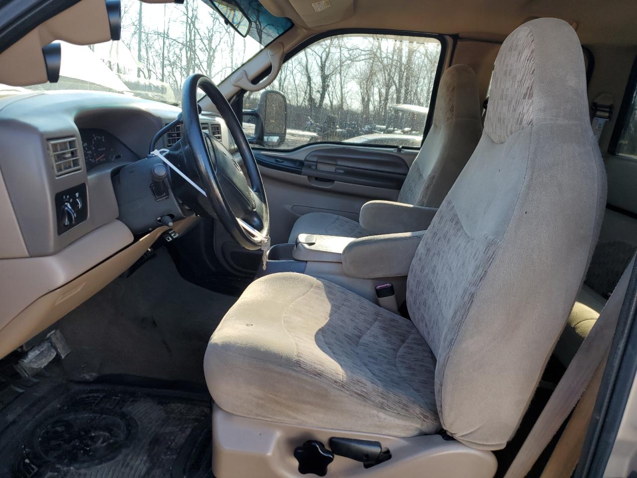 1999 Ford F250 VIN 1FTNX21F4XED04896 Copart auction photo, side / front end damage thumbnail 7