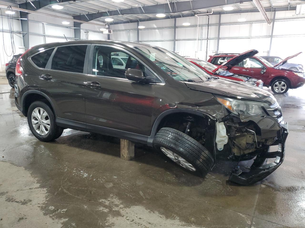 2014 Honda CR-V VIN 5J6RM4H59EL004051 Copart auction photo, front end / rear end damage thumbnail 4