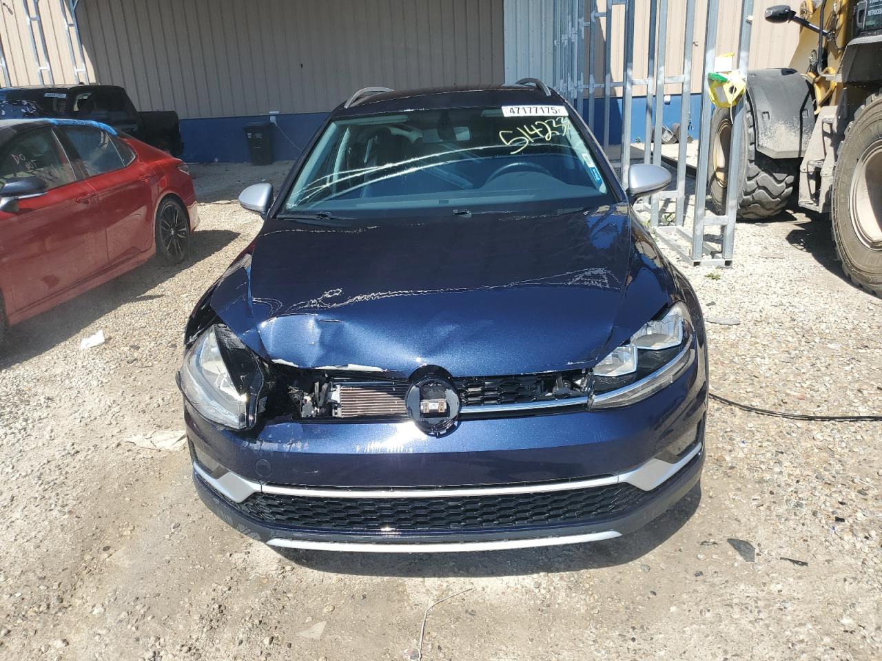 2019 Volkswagen Golf VIN 3VWH17AU6KM514233 Copart auction photo, front end damage thumbnail 5