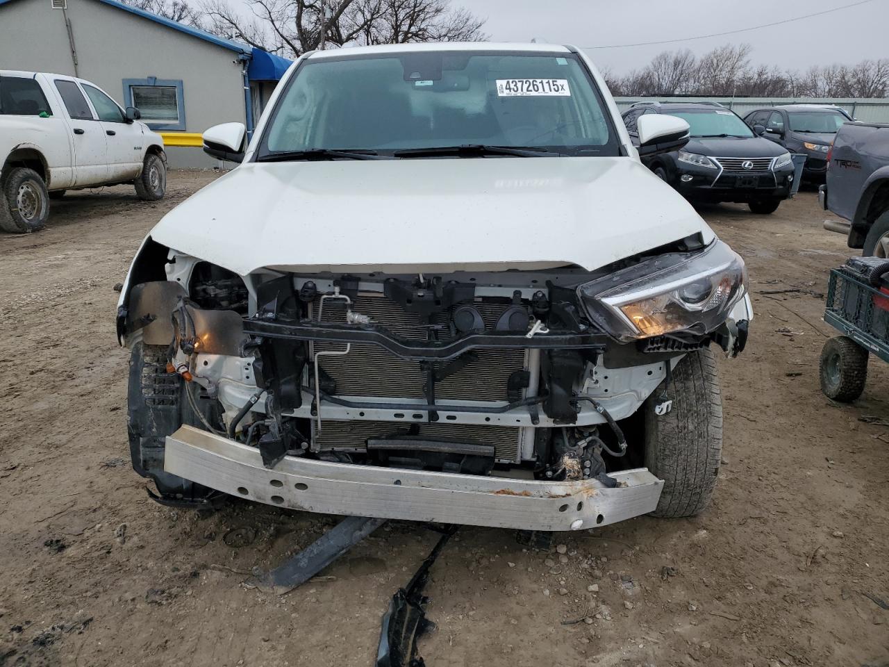 2023 Toyota 4Runner VIN JTEKU5JR9P6190116 Copart auction photo, front end / rear end damage thumbnail 5