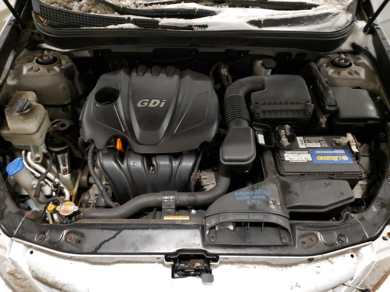 2011 Hyundai Sonata VIN 5NPEB4AC2BH066085 Copart auction photo, front end / rear end damage thumbnail 11