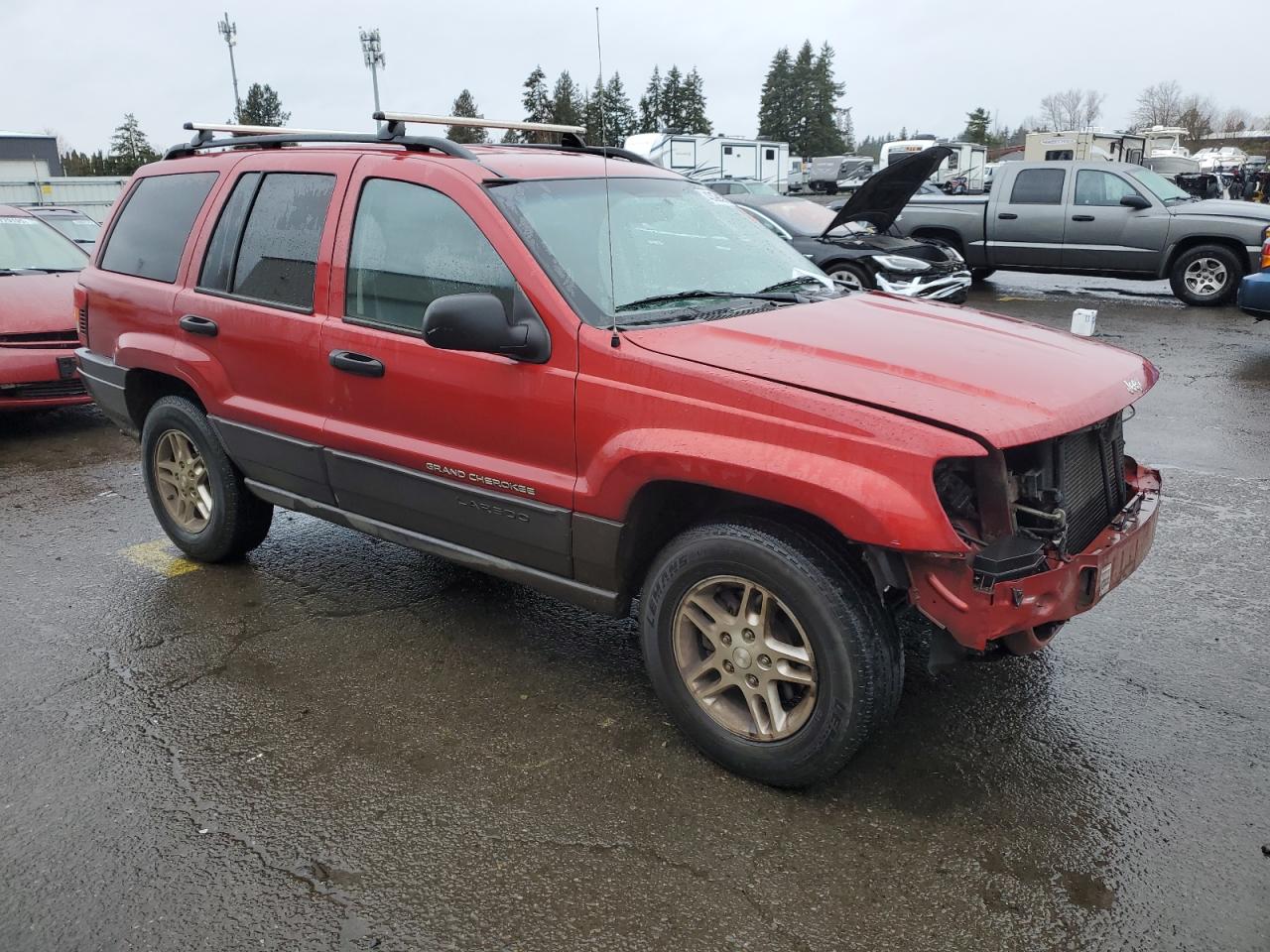 2003 Jeep Grand Cherokee VIN 1J4GW48SX3C531892 Copart auction photo, all over damage thumbnail 4