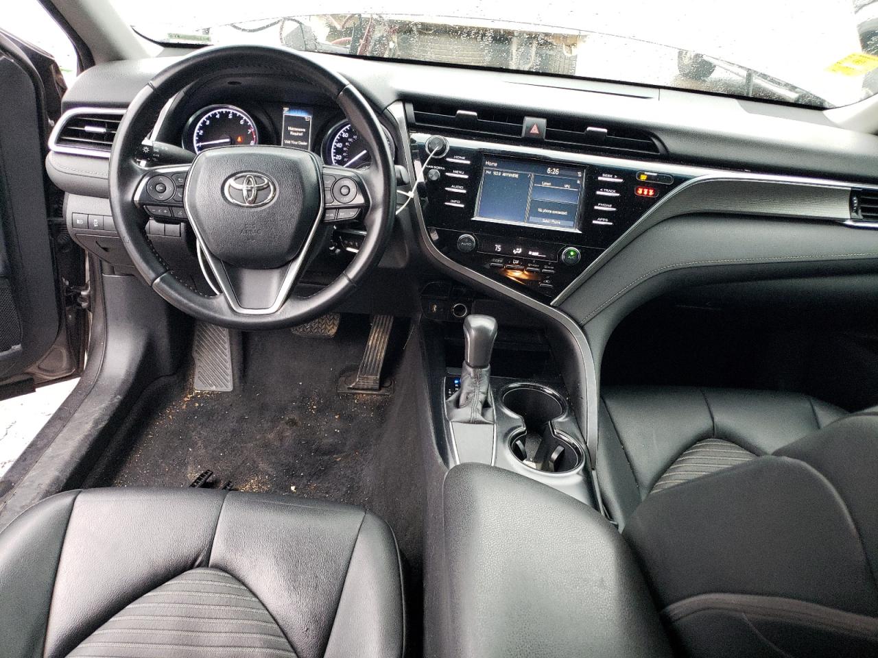 2018 Toyota Camry VIN 4T1B11HK2JU605595 Copart auction photo, rear end / front end damage thumbnail 8