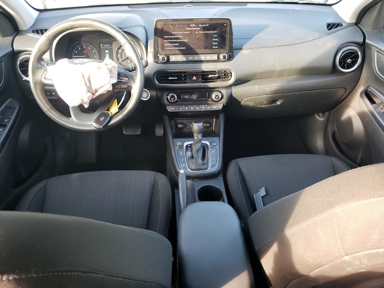 2023 Hyundai Kona VIN KM8K32AB9PU003375 Copart auction photo, front end damage thumbnail 8