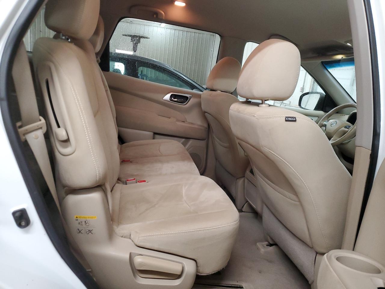 2014 Nissan Pathfinder VIN 5N1AR2MM9EC654659 Copart auction photo, front end / undercarriage damage thumbnail 11