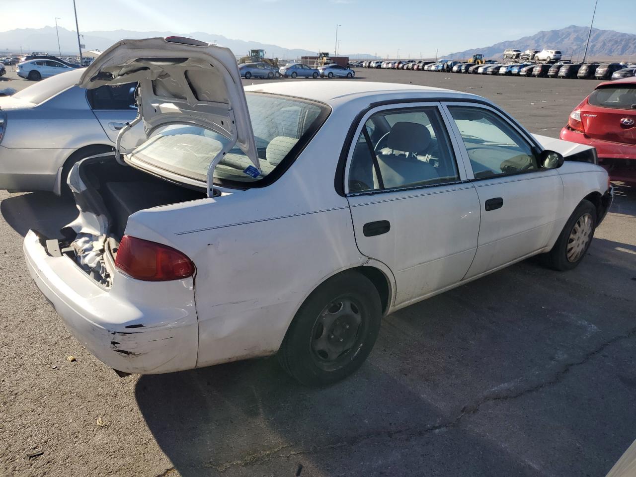 1998 Toyota Corolla VIN 1NXBR12EXWZ021898 Copart auction photo, front end / rear end damage thumbnail 3