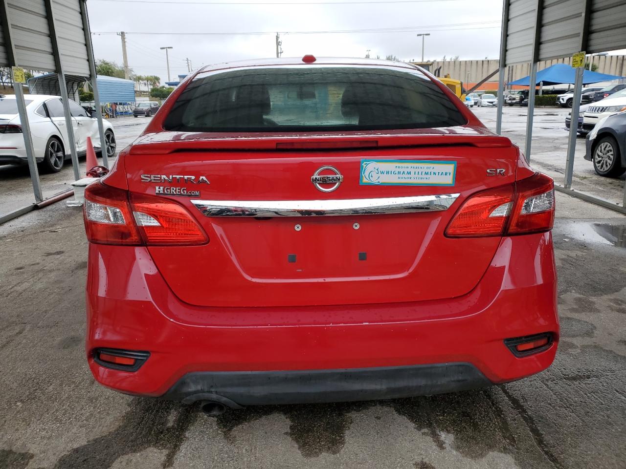 2016 Nissan Sentra VIN 3N1AB7AP0GY286079 Copart auction photo, front end damage thumbnail 6