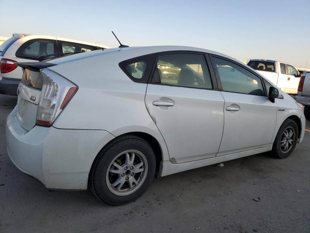 2011 Toyota Prius VIN JTDKN3DU2B1379797 Copart auction photo, side / rear end damage thumbnail 3