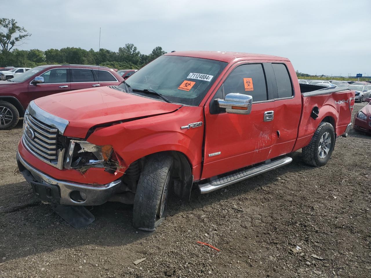 2012 Ford F-150 VIN 1FTFX1ET1CFA74141