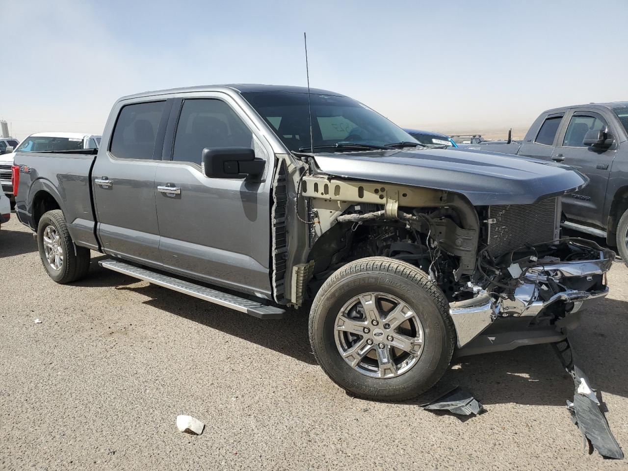 2023 Ford F-150 VIN 1FTFW1E85PKD94266 Copart auction photo, front end damage thumbnail 4