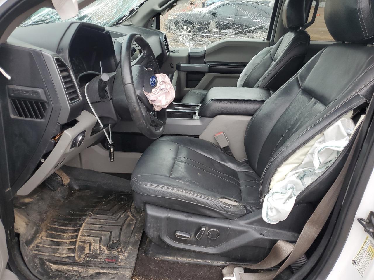 2018 Ford F-150 VIN 1FTEW1EG1JKE57602 Copart auction photo, front end / side damage thumbnail 7