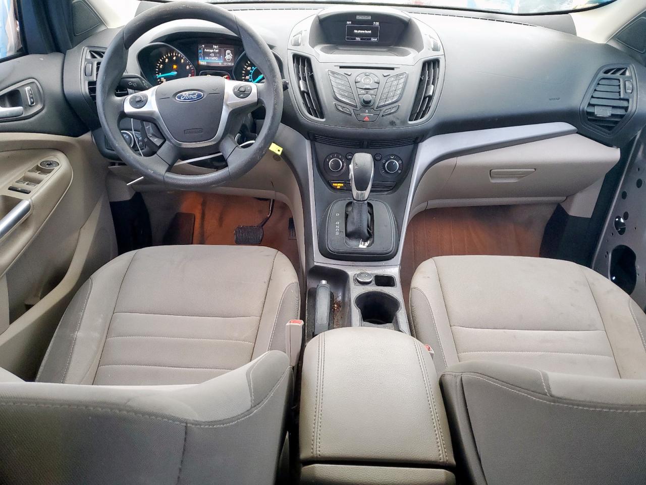 2016 Ford Escape VIN 1FMCU0G7XGUA14216 Copart auction photo, front end / rear end damage thumbnail 8