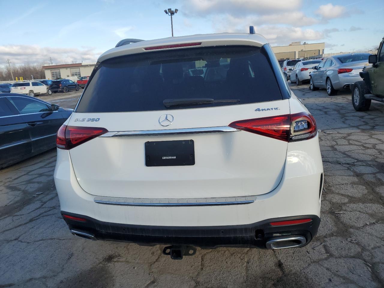 2022 Mercedes-Benz GLE VIN 4JGFB4KB9NA799932 Copart auction photo, rear end / undercarriage damage thumbnail 6
