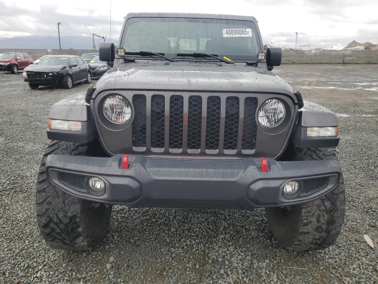 2021 Jeep Gladiator VIN 1C6JJTAG0ML508141 Copart auction photo, rear end / side damage thumbnail 5