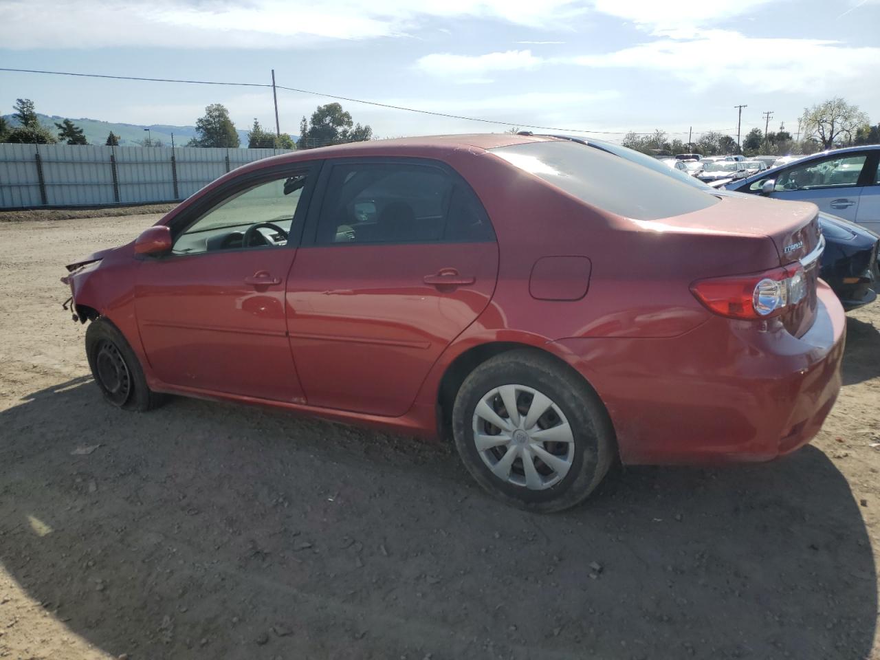 2011 Toyota Corolla VIN JTDBU4EE9B9138224 Copart auction photo, front end / rear end damage thumbnail 2