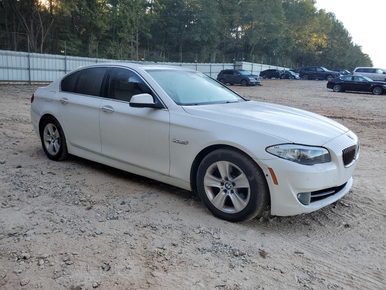 2013 BMW 5er VIN WBAXG5C55DDY31407 Copart auction photo, front end / mechanical damage thumbnail 4