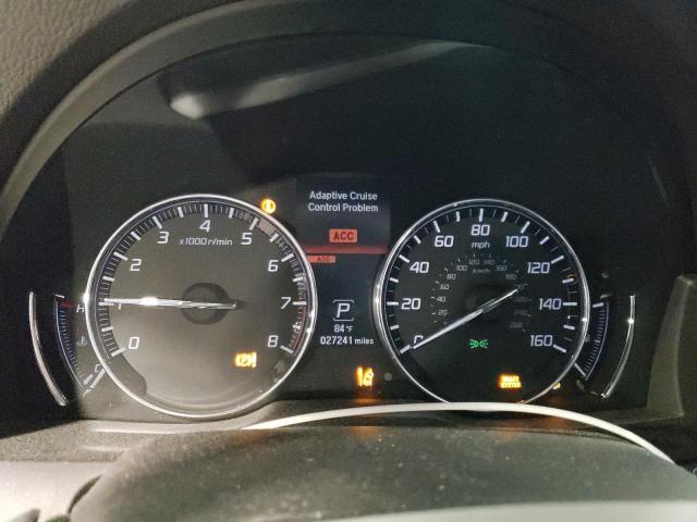 2018 Acura RLX VIN JH4KC1F57JC001458 Copart auction photo, rear end / front end damage thumbnail 9