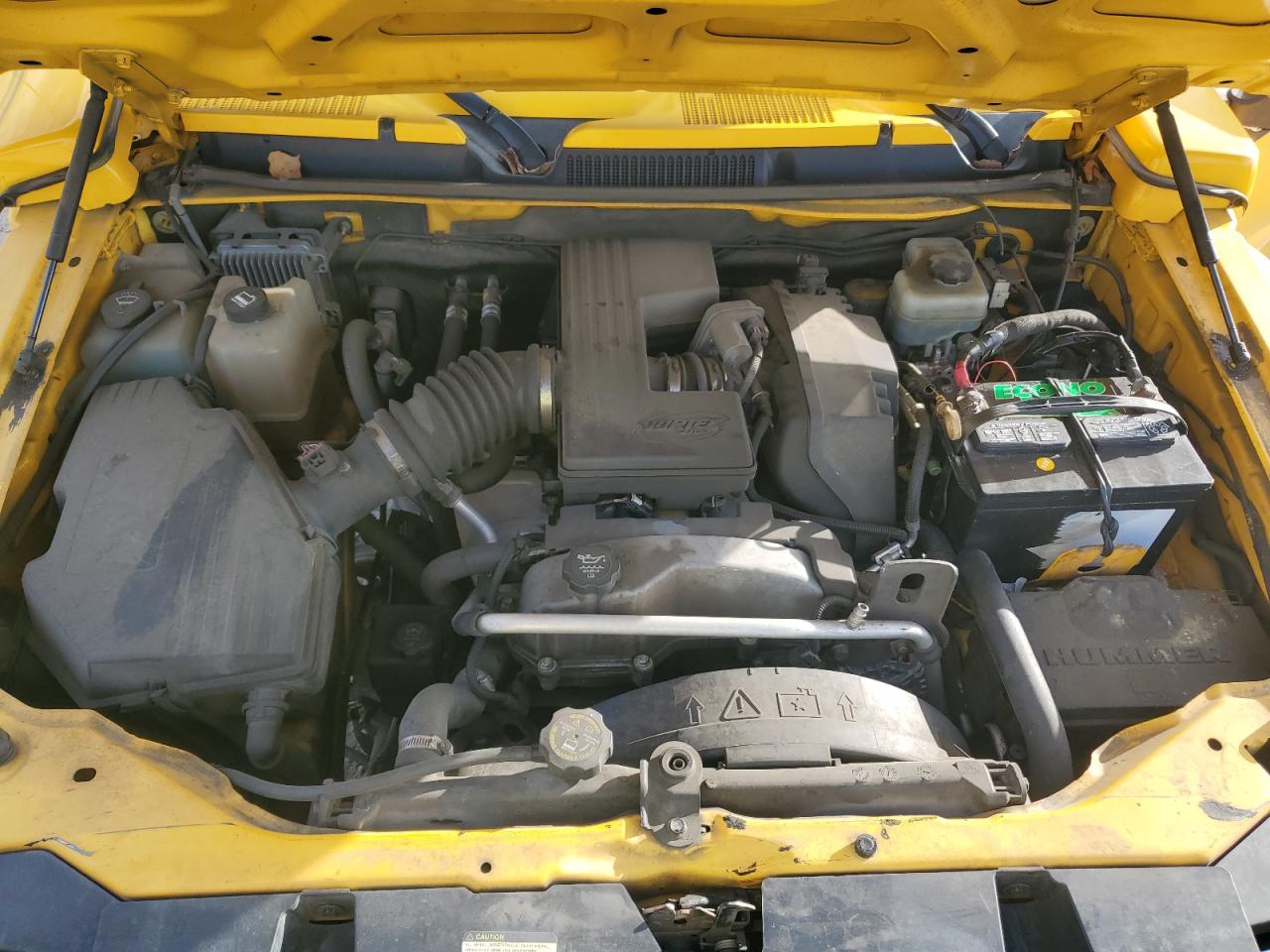 2007 Hummer H3 VIN 5GTDN13EX78147544 Copart auction photo, side damage thumbnail 13