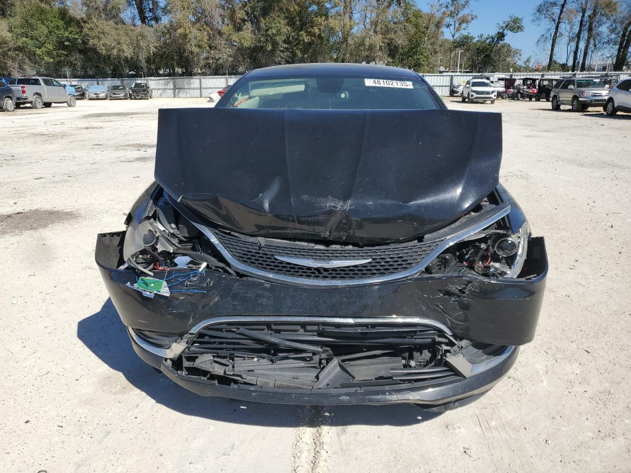 2015 Chrysler 200 VIN 1C3CCCAB4FN618749 Copart auction photo, front end / minor dent/scratches damage thumbnail 5