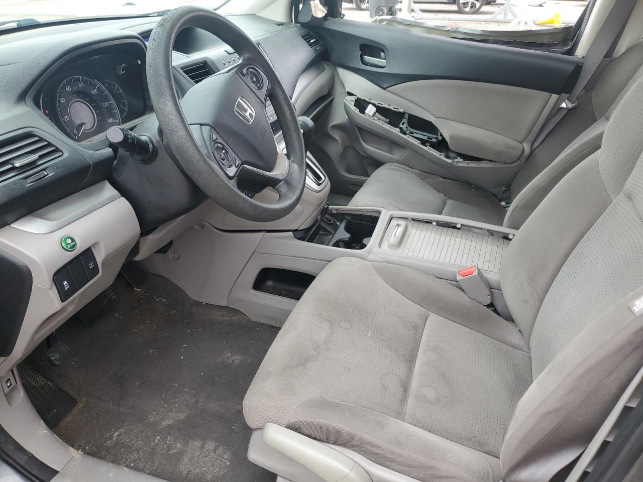 2014 Honda CR-V VIN 2HKRM3H55EH502901 Copart auction photo, side / front end damage thumbnail 7