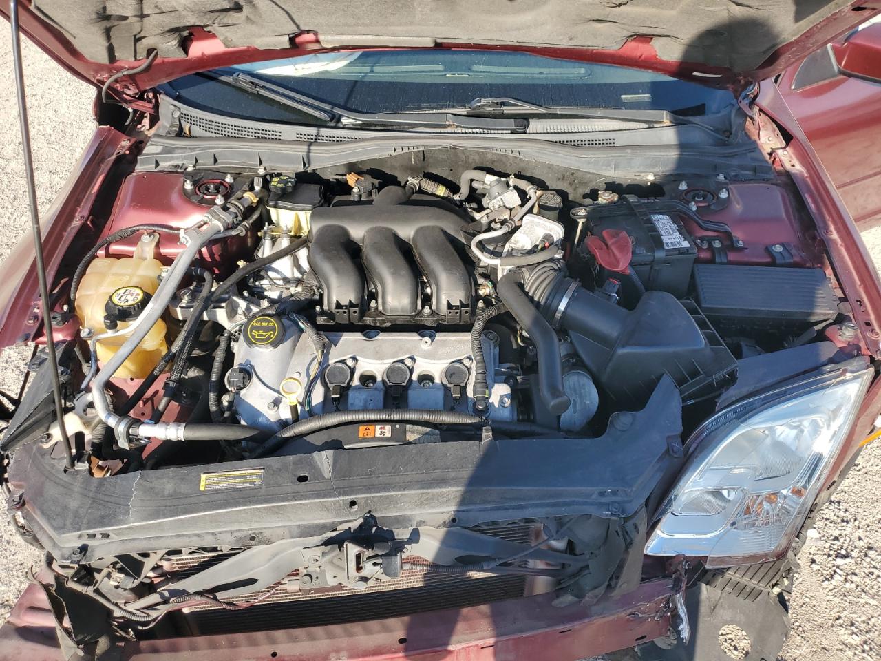 2007 Ford Fusion VIN 3FAHP07127R121903 Copart auction photo, front end damage thumbnail 11