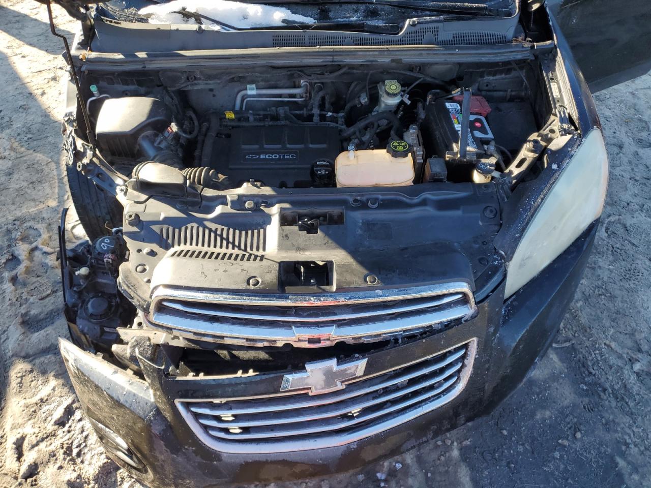 2015 Chevrolet Trax VIN KL7CJLSB7FB071426 Copart auction photo, front end damage thumbnail 11