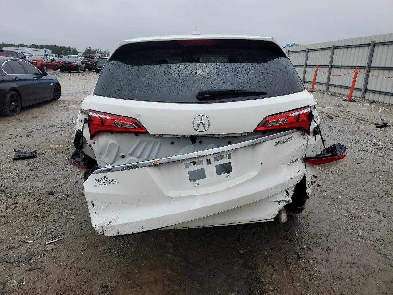 2017 Acura RDX VIN 5J8TB4H3XHL002976 Copart auction photo, rear end / front end damage thumbnail 6