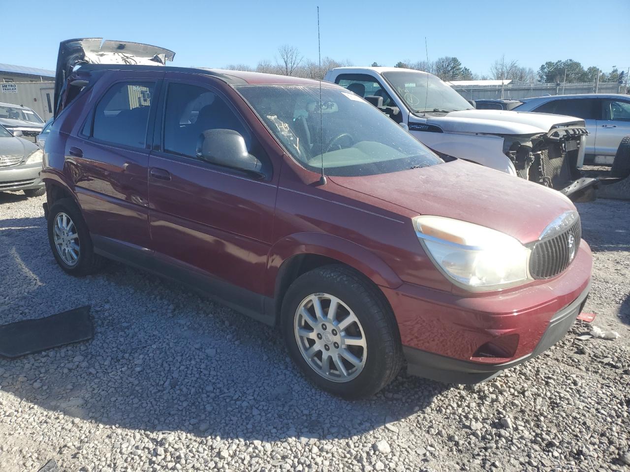 2006 Buick Rendezvous VIN 3G5DA03L96S647378 Copart auction photo, rear end damage thumbnail 4