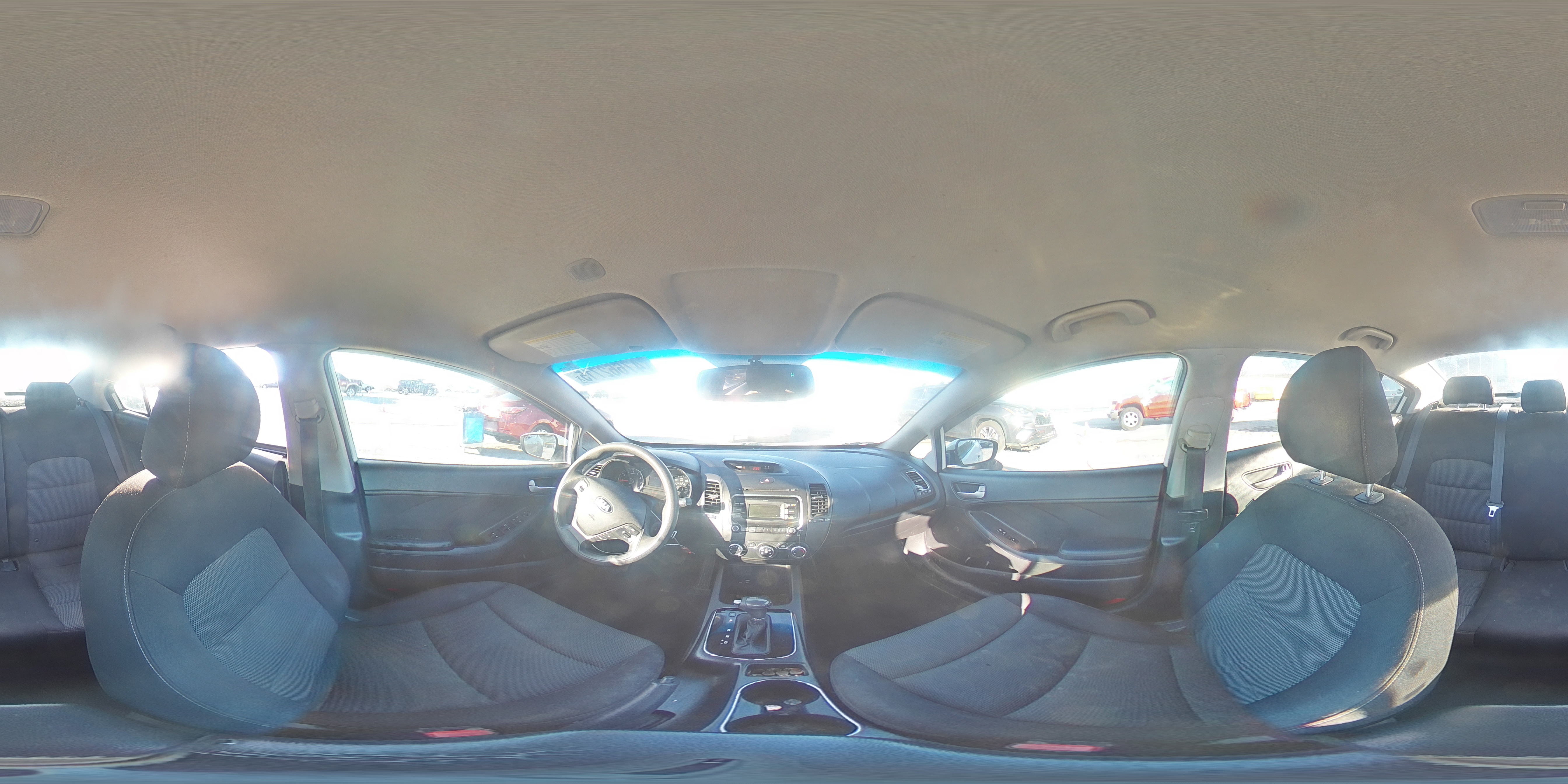 2017 KIA Forte VIN 3KPFK4A73HE016784 Copart auction photo, side damage thumbnail 13