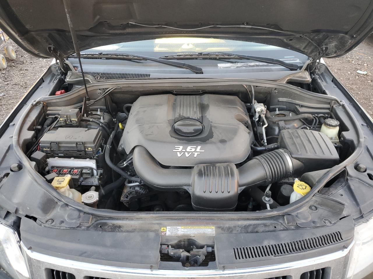 2012 Jeep Grand Cherokee VIN 1C4RJFBG1CC296845 Copart auction photo, front end damage thumbnail 11