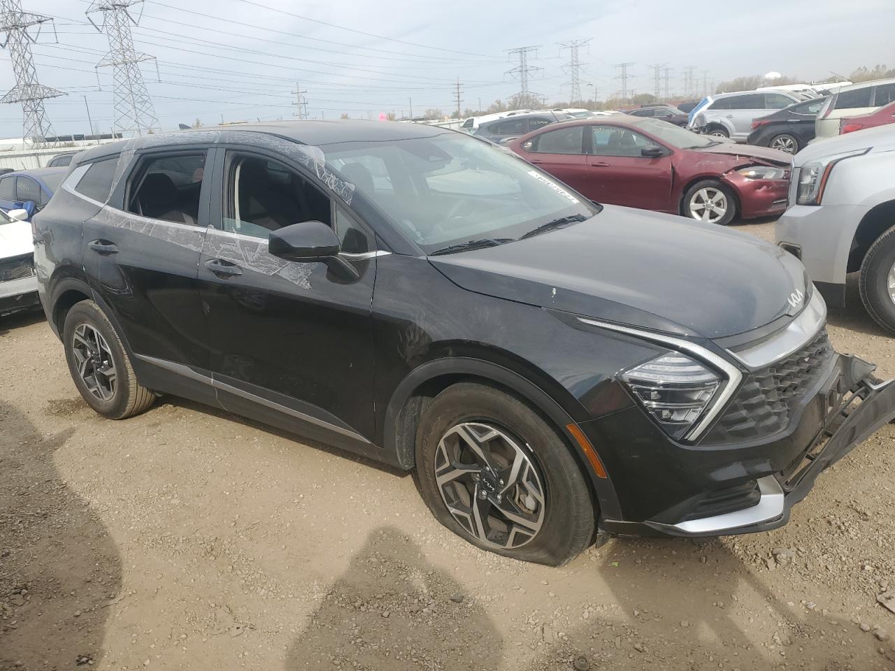 2024 KIA Sportage VIN KNDPU3DF5R7237865 Copart auction photo, front end damage thumbnail 4