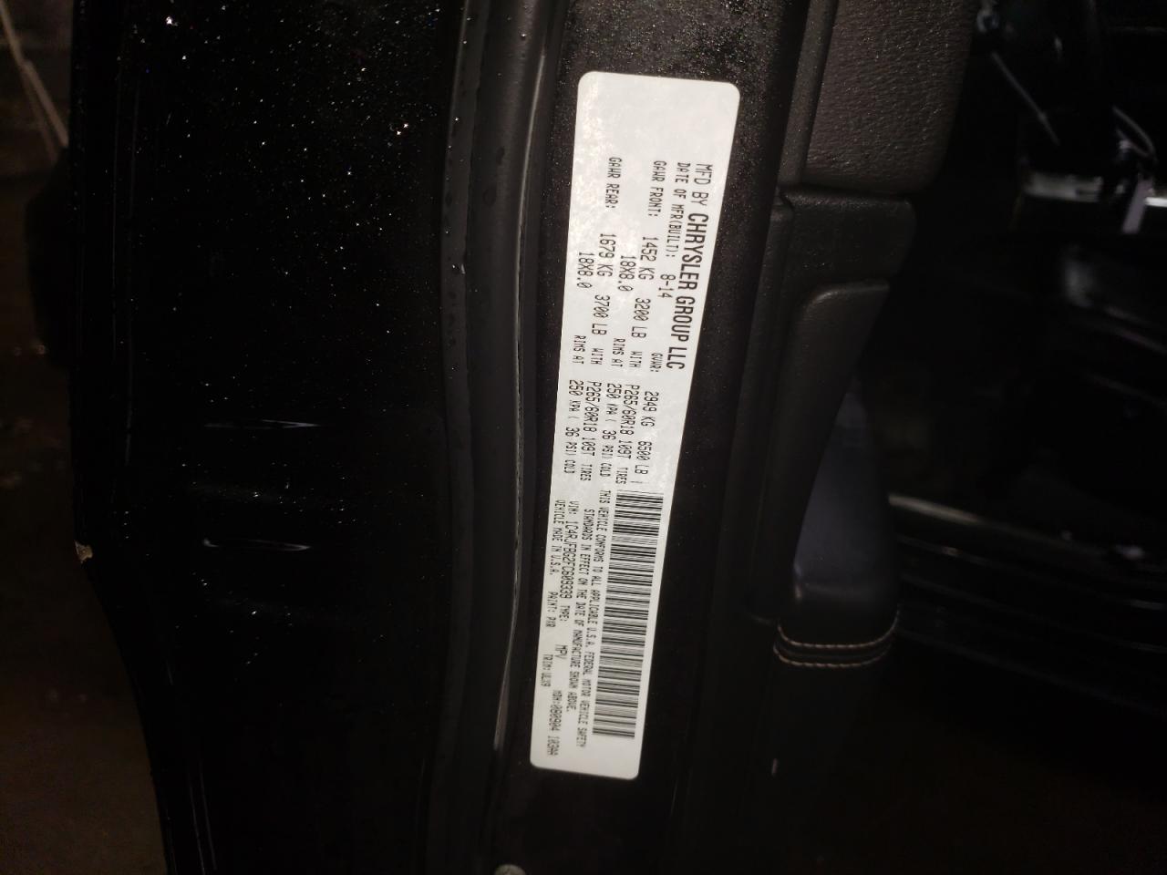 2015 Jeep Grand Cherokee VIN 1C4RJFBG2FC609339 Copart auction photo, front end damage thumbnail 13