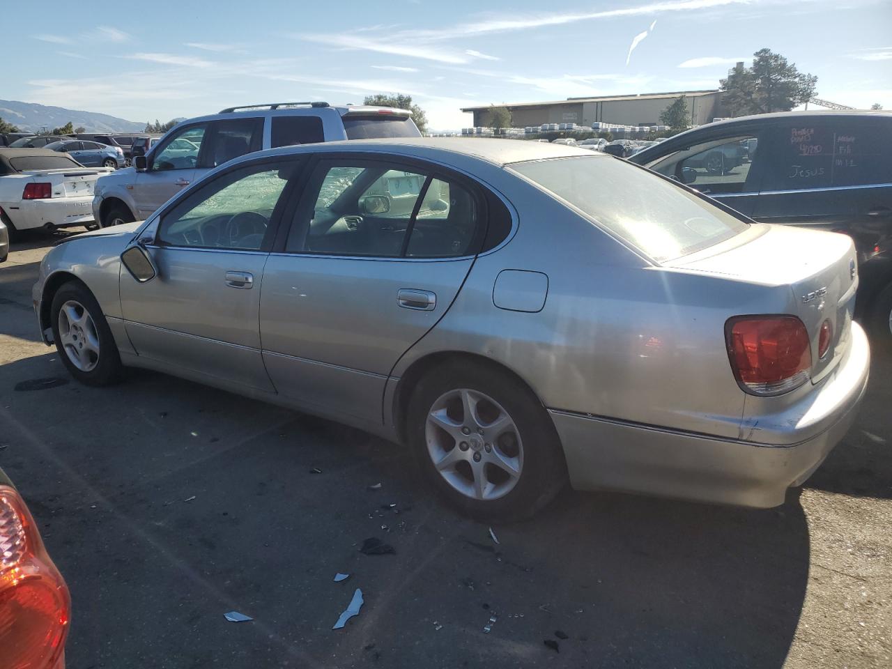 2004 Lexus GS 300 VIN JT8BD69S340196198 Copart auction photo, front end / top/roof damage thumbnail 2