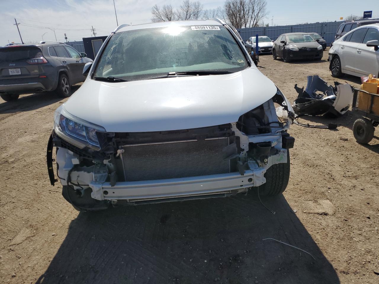2016 Honda CR-V VIN 5J6RM4H72GL046162 Copart auction photo, partial repair damage thumbnail 5