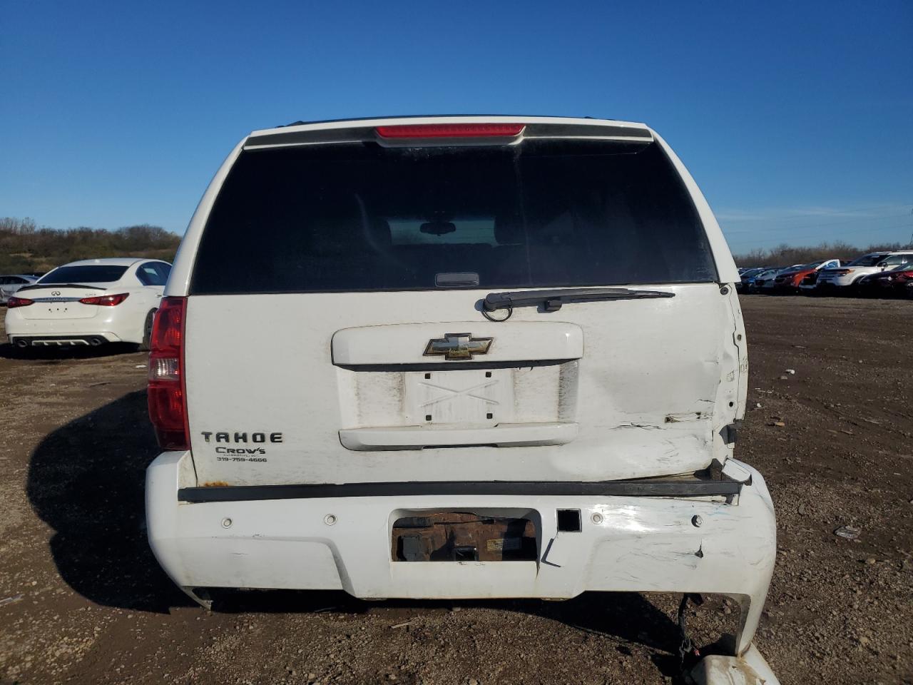 2009 Chevrolet Tahoe VIN 1GNFK23079R274419 Copart auction photo, rear end damage thumbnail 6
