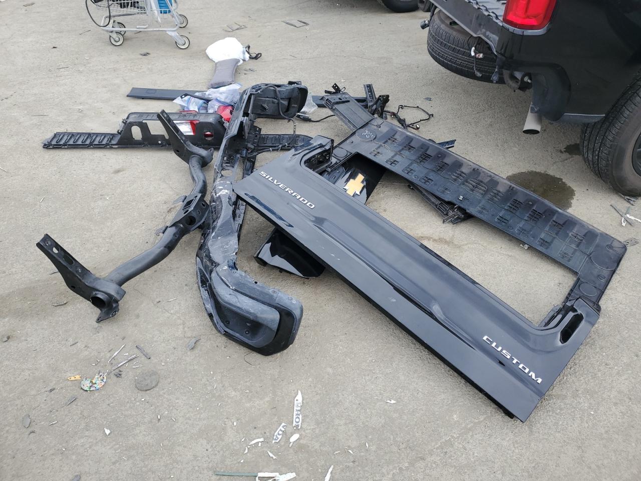 2021 Chevrolet Silverado VIN 3GCPWBEK8MG301250 Copart auction photo, rear end damage thumbnail 12