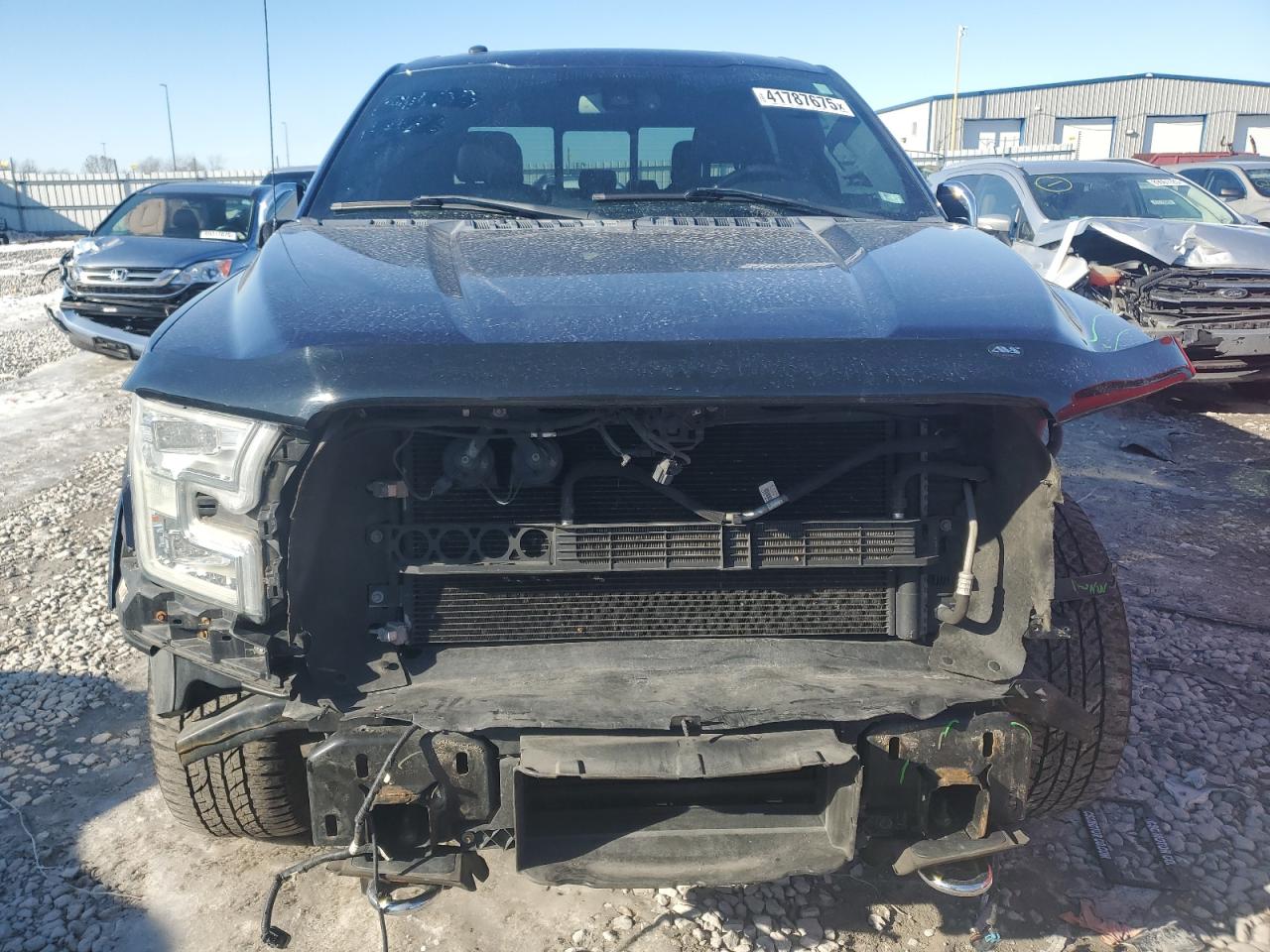 2016 Ford F-150 VIN 1FTEW1EG0GFA53420 Copart auction photo, front end damage thumbnail 5