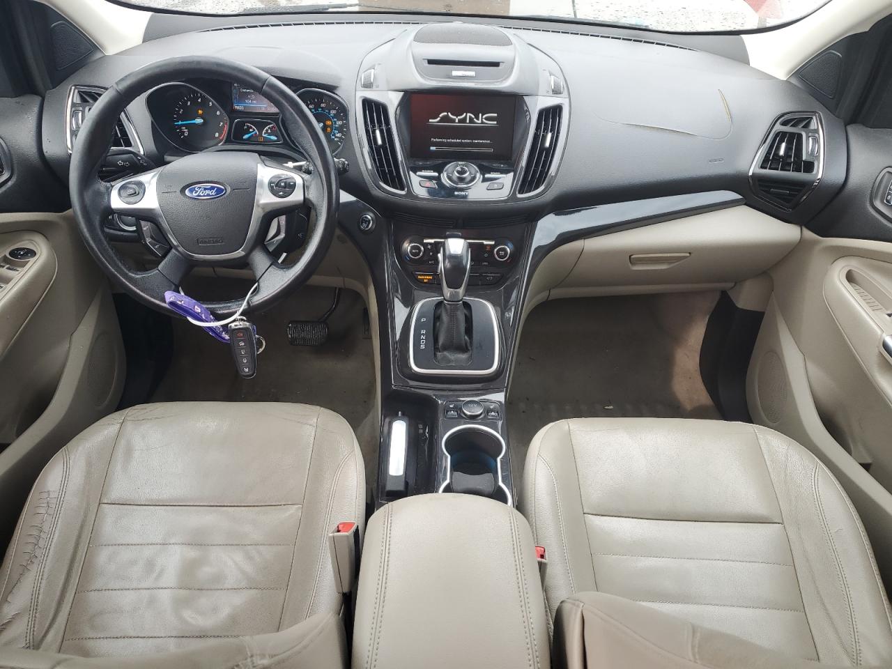 2014 Ford Escape VIN 1FMCU0JX4EUA51056 Copart auction photo, front end damage thumbnail 8
