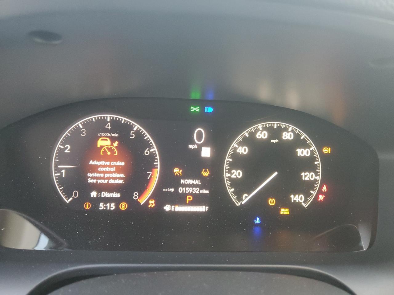 2024 Honda HR-V VIN 3CZRZ2H33RM703359 Copart auction photo, front end damage thumbnail 9